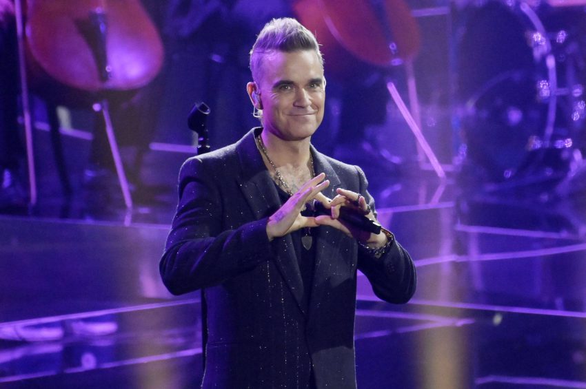 Robbie Williams In Der Zdf Unterhaltungsshow Wetten, Dass..? Live Aus Der Messe Friedrichshafen. Friedrichshafen, 19.11