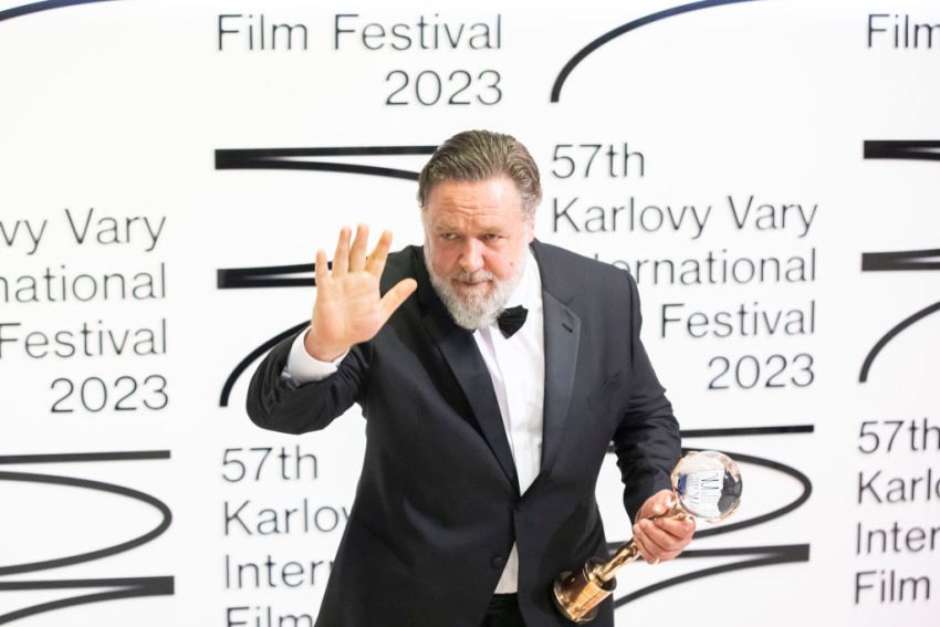 Russell Crowe "firebrand" Premiere & Opening Ceremony 57th Karlovy Vary International Film Festival