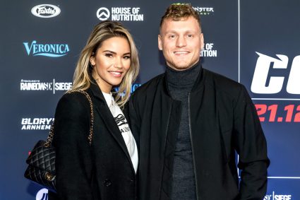 Monica Geuze Kaj Gorgels Rico Verhoeven En Badr Hari Tijdens Glory Colission 2