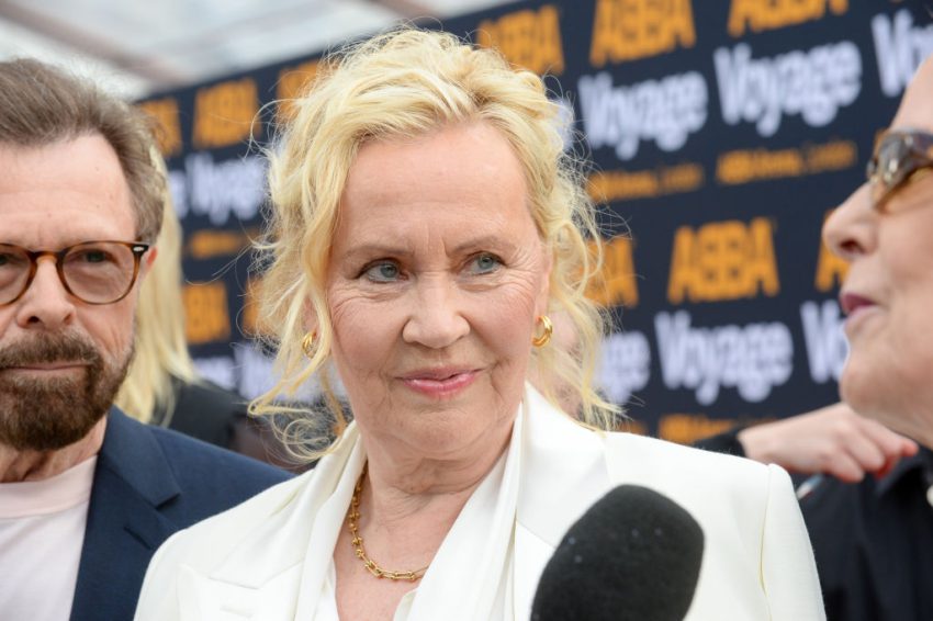 Agnetha Fältskog Abba "voyage" First Performance Arrivals