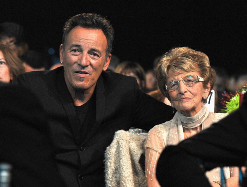 Bruce Springsteen mother Adele The 55th Annual Grammy Awards Musicares Person Of The Year Honoring Bruce Springsteen Backstage And Audience