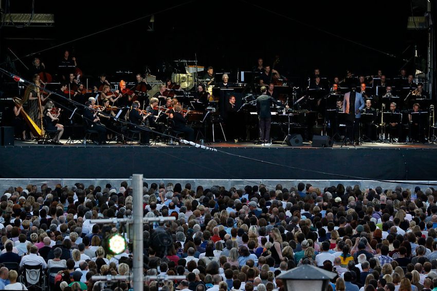 Gregory Porter & The Metropole Orchestra, Citadel Music Festival 2015, Performing On July 01, 2015, At Zitadelle, Spandau, Berlin, Germany