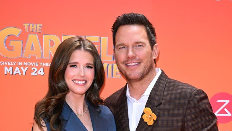 Katherine Schwarzenegger en Chris Pratt Gettyimages 2153758638