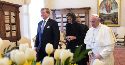 Willem Alexander Maxima Paus Franciscus